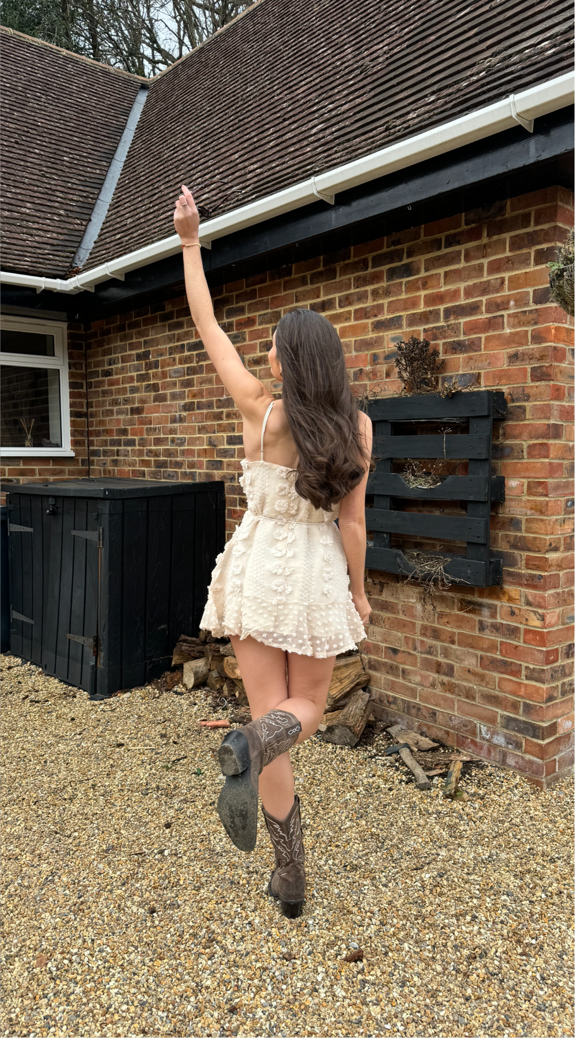 Boho Cowgirl Mini Dress