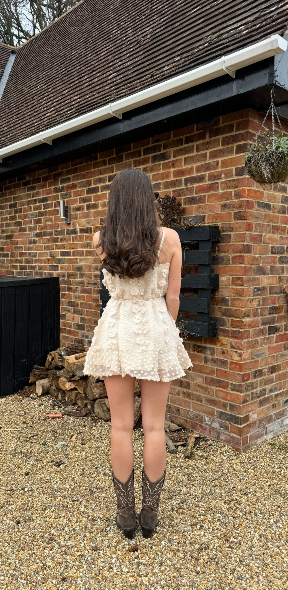 Boho Cowgirl Mini Dress