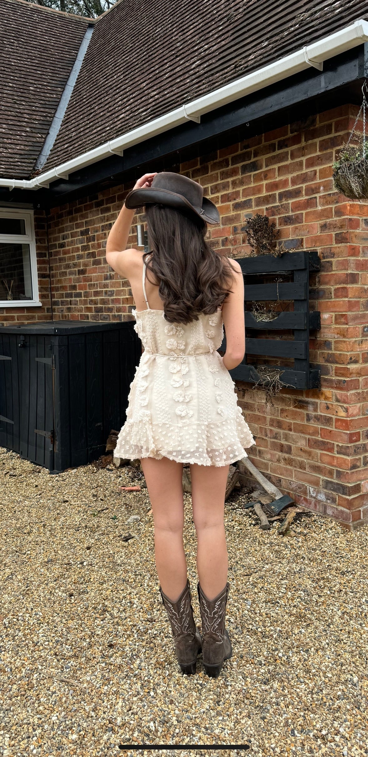 Boho Cowgirl Mini Dress