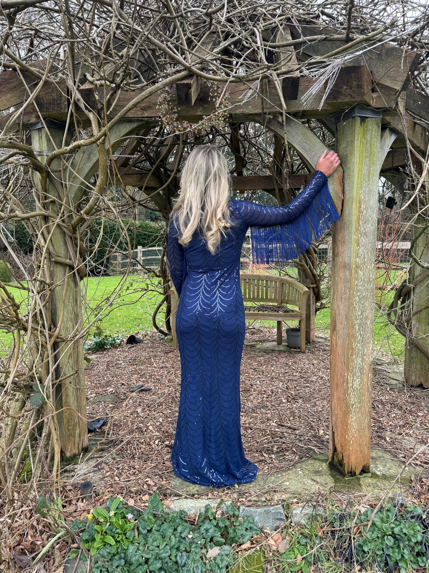 Rodeo Royal Blue Maxi Dress