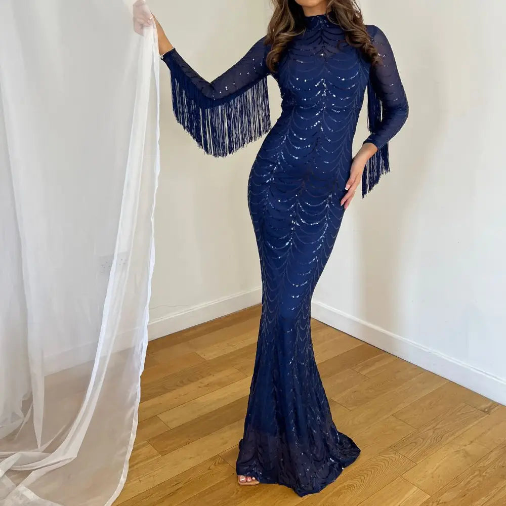 Rodeo Royal Blue Maxi Dress