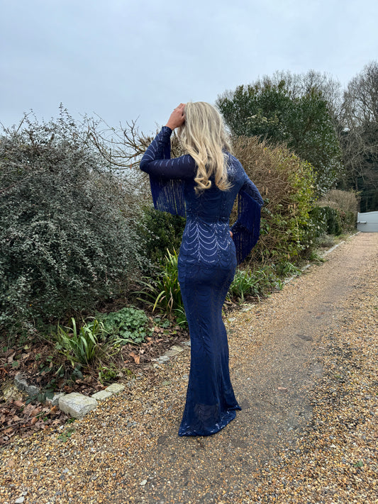 Rodeo Royal Blue Maxi Dress