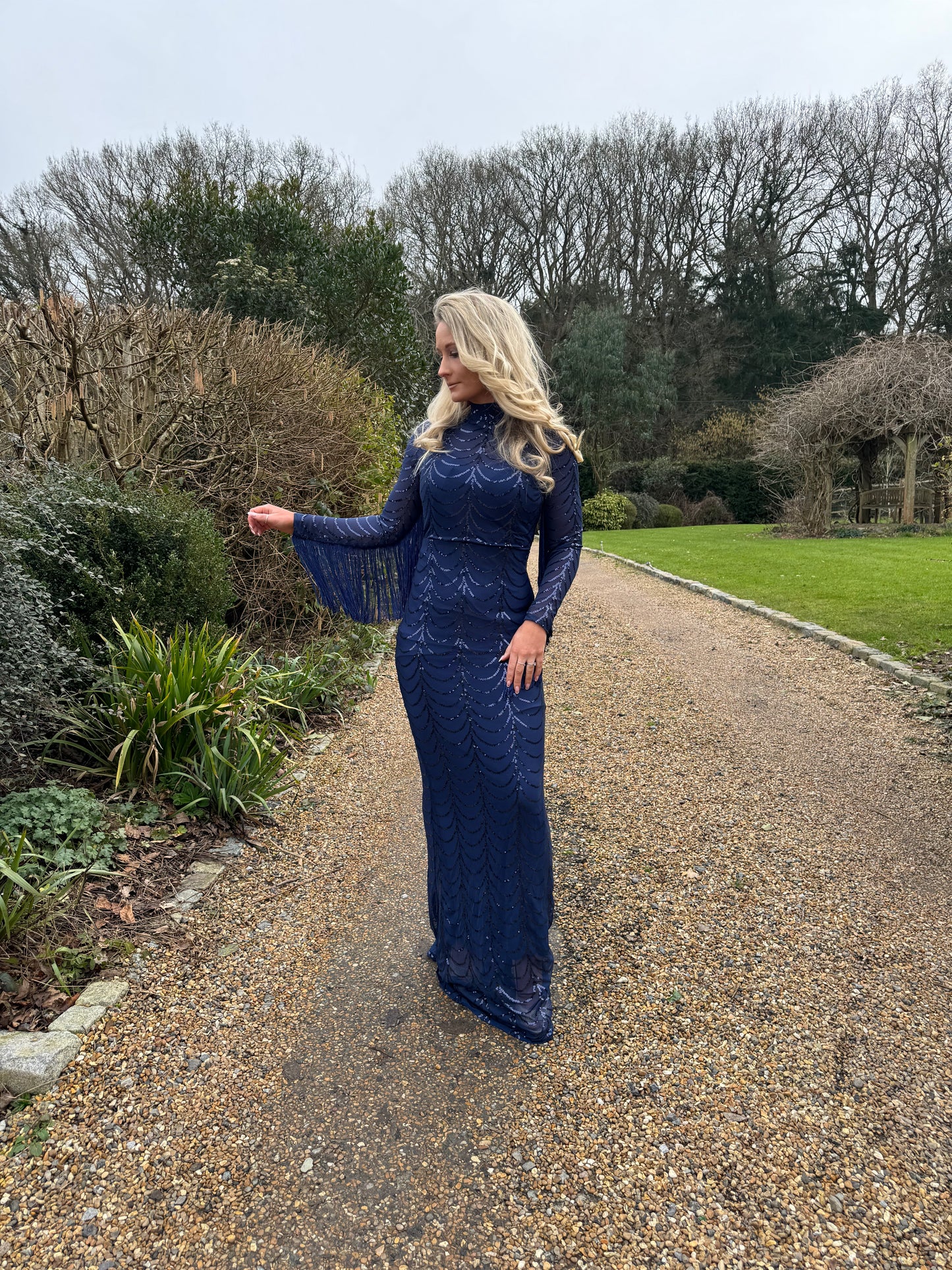 Rodeo Royal Blue Maxi Dress