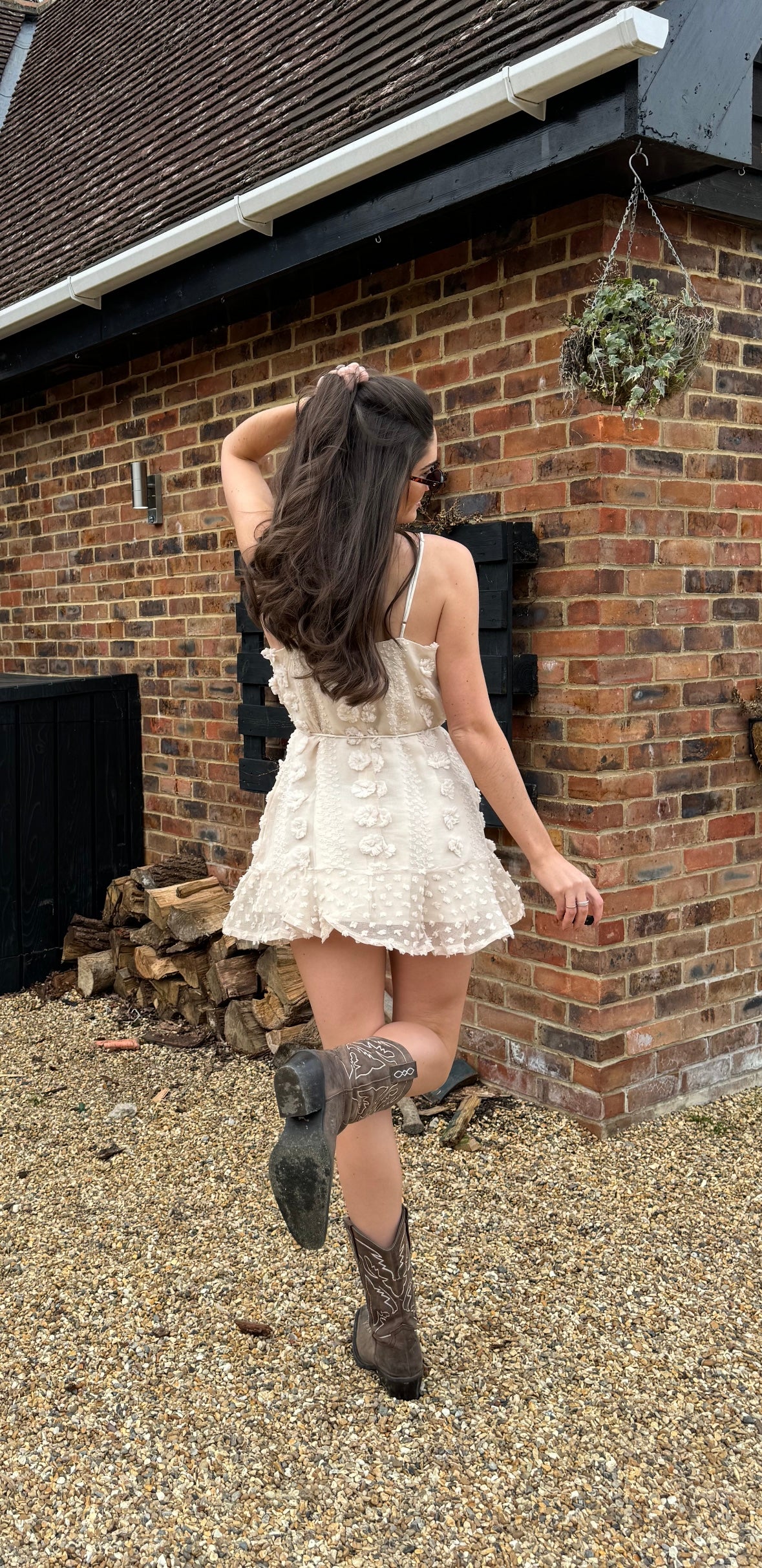 Boho Cowgirl Mini Dress